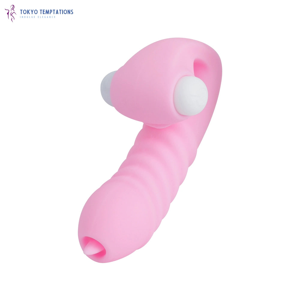 High-Quality Tongue Finger Vibrator Pink