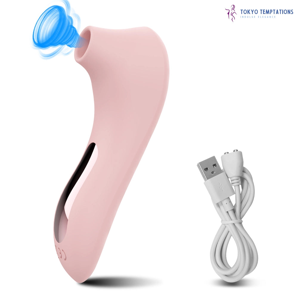 Clitoris Sucker Vibrator Oral Vacuum Stimulator Massager Pink