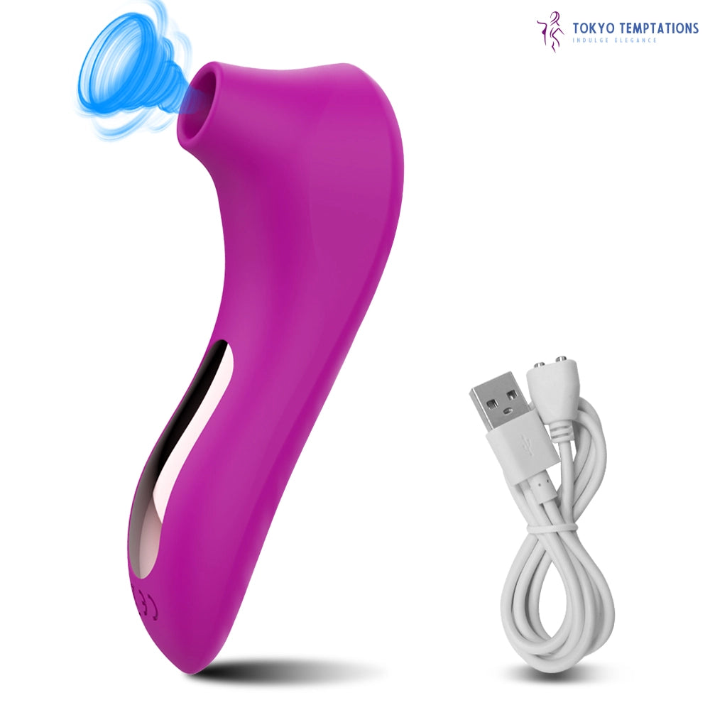 Clitoris Sucker Vibrator Oral Vacuum Stimulator Massager Pink