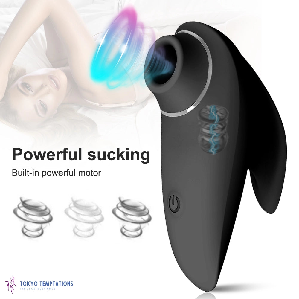 Clitoris Stimulator Sucking Vibrator for Women Black