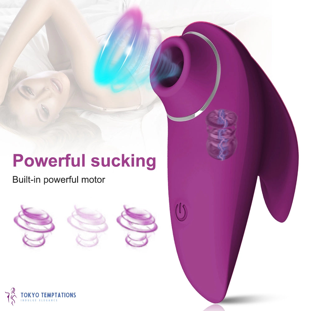 Clitoris Stimulator Sucking Vibrator for Women Black