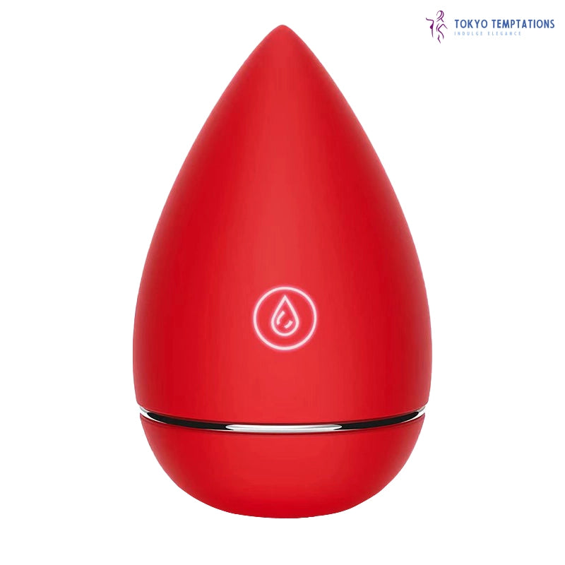 Sophisticated 2-in-1 Makeup Vibrator Sex Toy Red