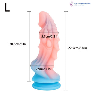 Realistic Monster Dildo Huge Anal Silicone Dildo L