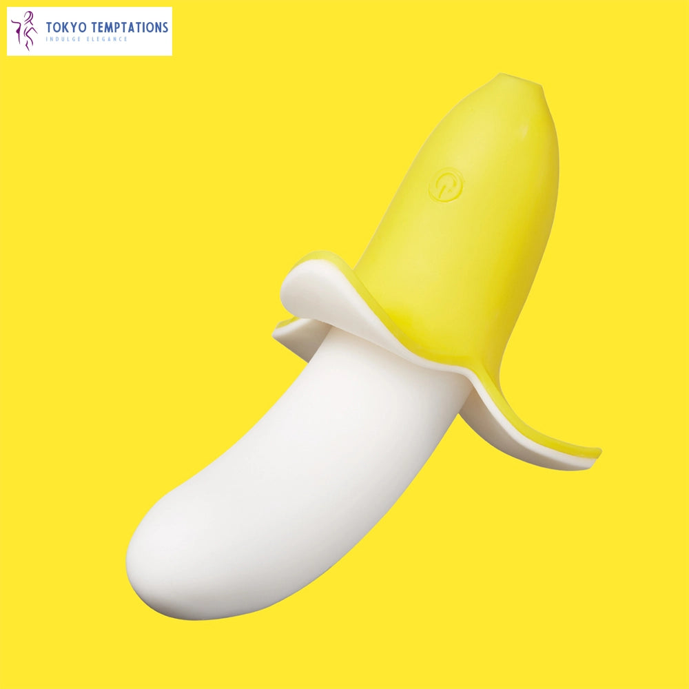 Cute Banana Clitoral Vibrator G-spot Stimulator Yellow