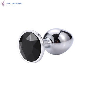 ST15 Stainless Steel Anal Plug Set Black