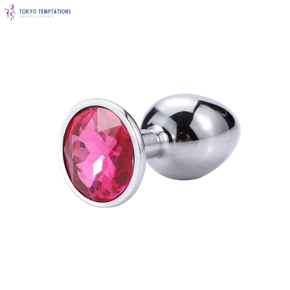 ST15 Stainless Steel Anal Plug Set Pink