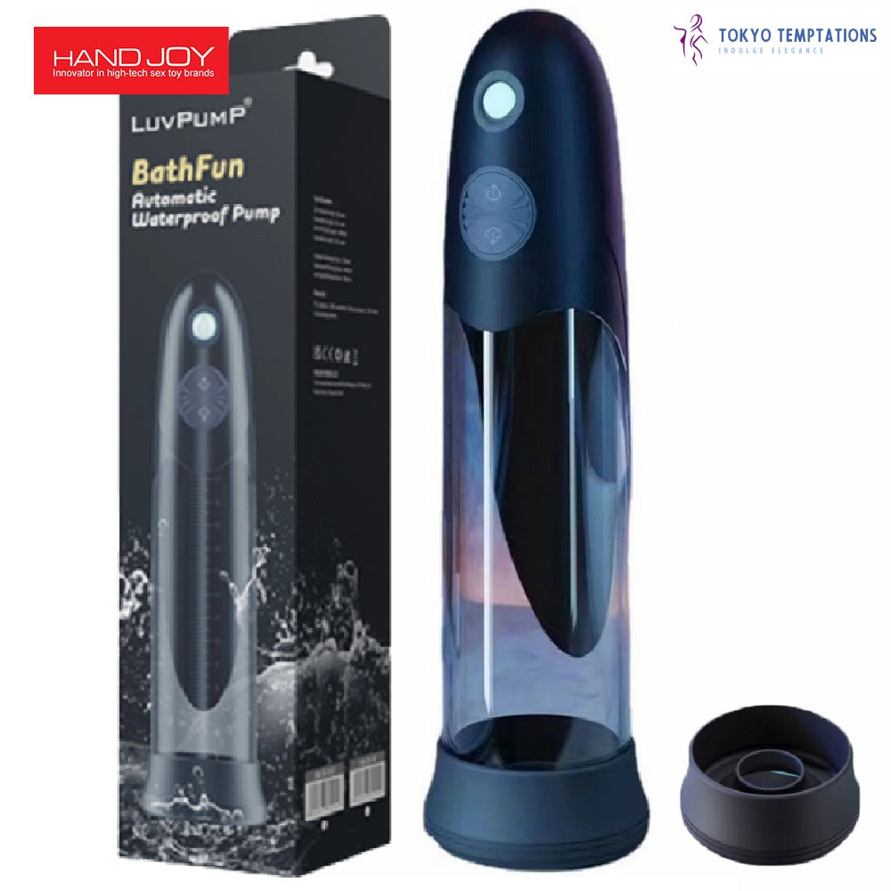 Spa Male Penis Pump for Penis Enlargement and Performance Black