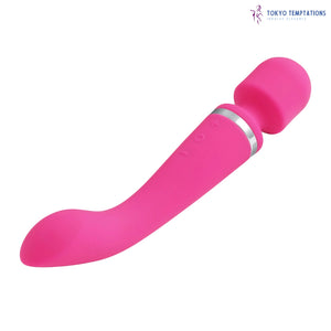 Powerful AV Wand Vibrator Dildo for Women Red