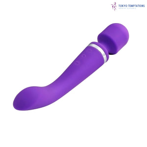 Powerful AV Wand Vibrator Dildo for Women Purple