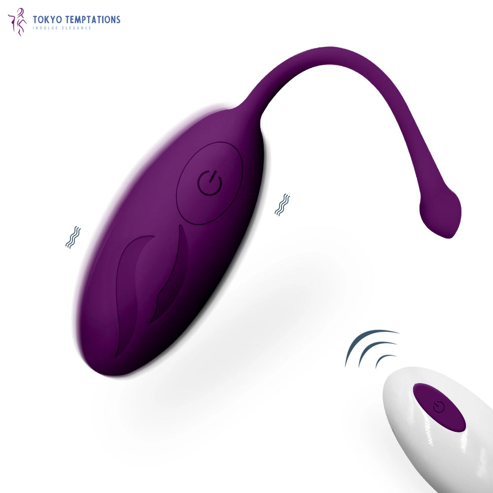 Wireless Vibrator Egg Remote Control Kegel Trainer Adult Sex Toy Purple