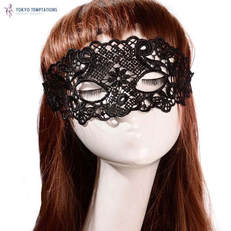 SAMOX Sexy Eye Masks Black