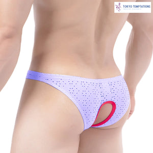 Sexy Men's Jockstrap Briefs Purple