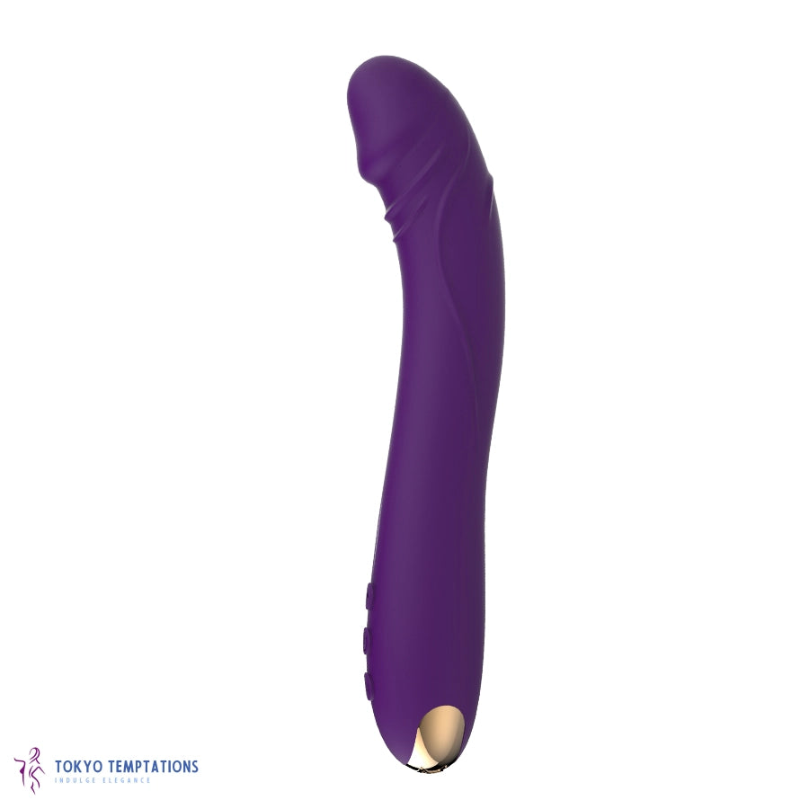 FLXUR Soft Skin Dildo Vibrator Red