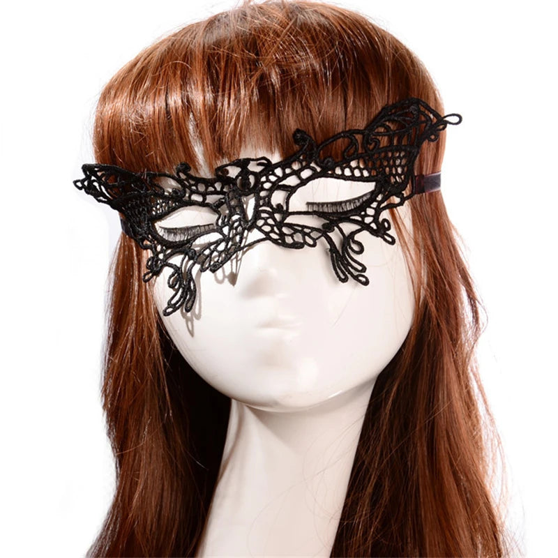 SAMOX Sexy Eye Masks Black