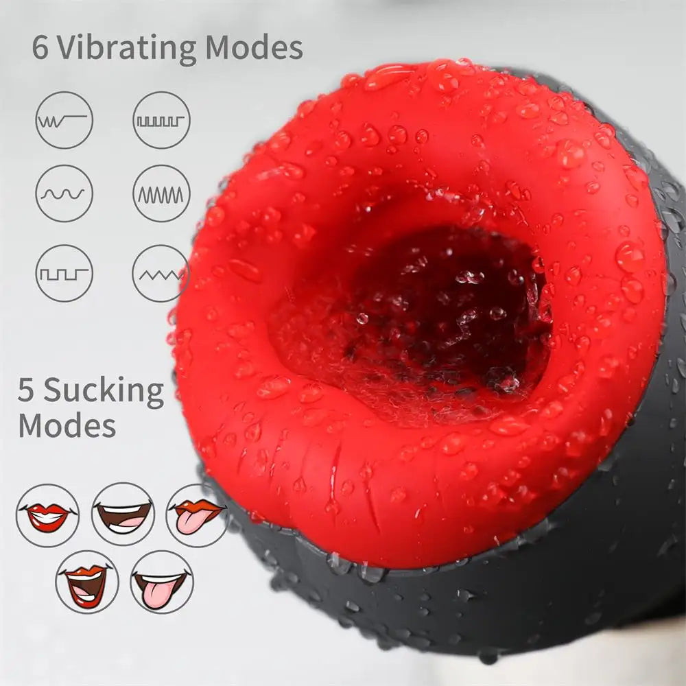 Automatic Sucking Vibrator Male Masturbator Cup